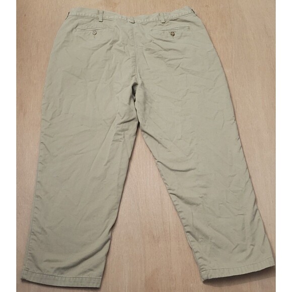 LL Bean Lined Flannel Pants Size 40x29 Men's Natural Fit Heavyweight Warm - Picture 4 of 11